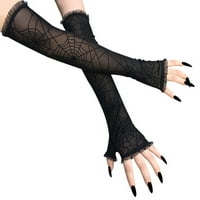 Spider Web Arm Ръкави ръкавици фантазия рокля до Хелоуин Костюм аксесоар Косплей