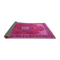 Ahgly Company вътрешен правоъгълник медальон розови традиционни килими, 8 '12'