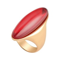 Heiheiup и многоцветни американски пръстен ретро европейски метален вятър пръстен за женски пръстен на студени пръстени пръстен за момичета тийнейджъри