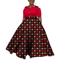 Бинтареалва африкански рокли За Жени Дължина до глезена ВИ3853