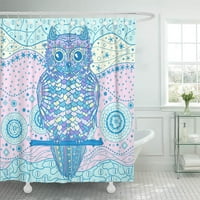 OWL Mandala Източен модел Резюме върху изолацията за духовна завеса за душ
