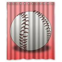 Бейзбол Спорт Водоустойчива Баня Плат Завеса За Душ