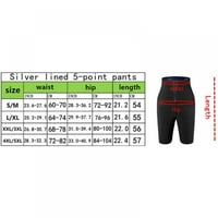 Пот сауна панталони за отслабване на тялото панталони Thermo Shapewear Shorts Trainer Trainer