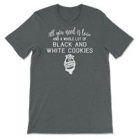 Риза от черно -бели бисквитки - Нуждаете се от много бисквитки