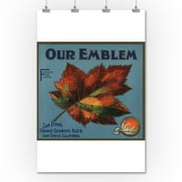 Нашата марка Emblem - Сан Димас, Калифорния - Цитрусов етикет