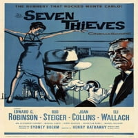 Седем крадци плакат