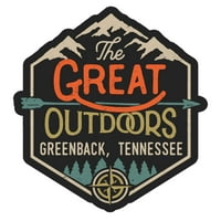 Greenback Tennessee страхотният дизайн на външния дизайн винилов стикер