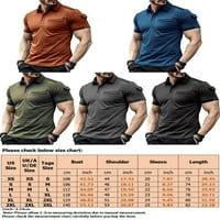 Grianlook мъже поло риза с къси ръкав летни върхове Лапета шия ежедневни мускулни ризи копчета мъжки тънки фит