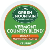 Green Mountain Coffee, Decaf K-Cups, Vermont Country Blend, брой