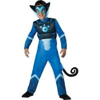 Wild Kratts Child Muscle Costume Costume Blue Martin Kratt Spider Маймуна размер 4