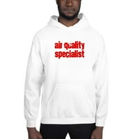 2XL Специалист по качество на въздуха Кали стил качулка пуловер от неопределени подаръци