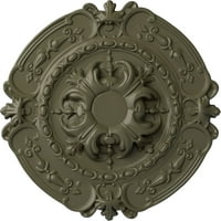 Екена Милуърк 3 8 од 3 4 П Саутхемптън таван медальон, Ръчно рисувана костенурка
