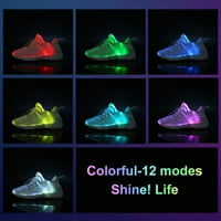 Удобни оптични оптични спортни обувки, леки светещи спортни обувки