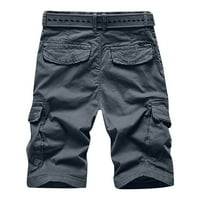 Cllios товарни къси панталони за мъже спокойни годни мулти джобове къси панталони на открито тактически къси панталони, свободни работни дрехи товарни къси панталони