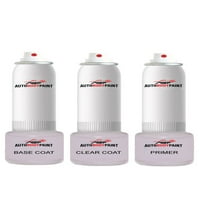 Докоснете Basecoat Plus Clearcoat Plus Primer Spray Paint Kit, съвместим с Scotia Grey Metallic Range Rover Land Rover
