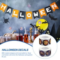 Rolls Halloween Stickers Pumpkin and Witches Stickers Трик или лечение на стикери