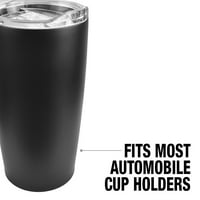 Батман камо лого от неръждаема стомана Tumbler Oz Coffee Travel Cup чаша чаша, вакуумна изолирана и двойна стена с пропусклив плъзгащ се капак