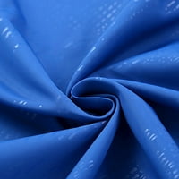 Есен есен зимен качулка суичър палто качулки за дъжд за мъже жени ежедневни ветроустойчиви ултра леки доказателства вятърни върхове сини m